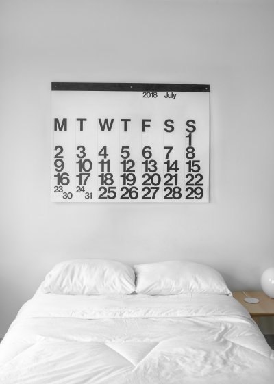 Kalendarz w pokoju
